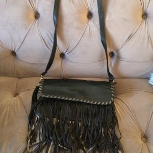 Steve Madden cross body Fringe Bag